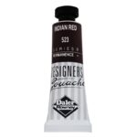 DALER ROWNEY DESIGNERS GOUACHE PAINT 15ML INDIAN RED