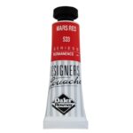 DALER ROWNEY DESIGNERS GOUACHE PAINT 15ML MARS RED