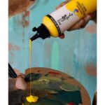 DALER ROWNEY SYSTEM3 FLUID ACRYLIC PAINT 250ML MARS BLACK - Image 2
