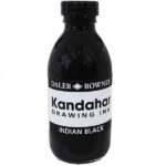 DALER ROWNEY KANDAHAR INDIAN DRAWING INK 175ML BLACK