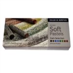 DALER ROWNEY ARTISTS SOFT PASTELS 8PCS DARK SELECTION
