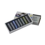 DALER ROWNEY ARTISTS SOFT PASTELS 8PCS COOL SELECTION - Image 2