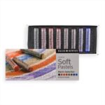 DALER ROWNEY ARTISTS SOFT PASTELS 8PCS WARM SELECTION