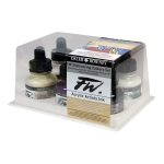 FW ACRYLIC INK 6X29.5ML SHIMMERING COLOURS SET