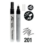 DALER ROWNEY FW REFILLABLE PAINT MARKER SET 2PCS #201