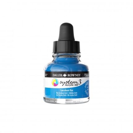 DALER ROWNEY SYSTEM3 ACRYLIC INK 29.5ML COERULEUM [HUE]