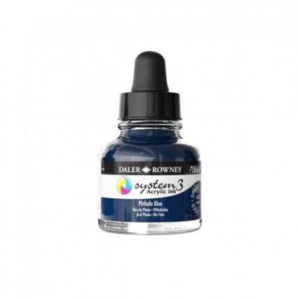 DALER ROWNEY SYSTEM3 ACRYLIC INK 29.5ML PHTHALO BLUE