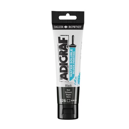 DALER ROWNEY ADIGRAF BLOCK PRINTING WATER SOLUBLE INK 59ML BLACK