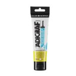 DALER ROWNEY ADIGRAF BLOCK PRINTING WATER SOLUBLE INK 59ML FLUORESCENT YELLOW