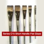 CRYLA BRUSH FLAT GLAZE C15 [SH] No.1 1/4IN