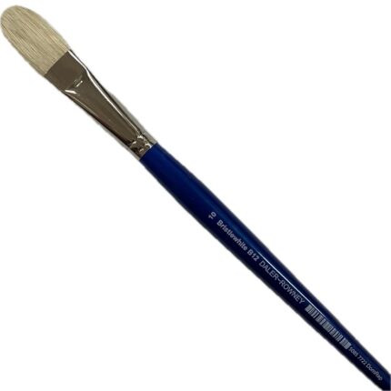 DALER ROWNEY BRISTLEWHITE BRUSH [LH] FILBERT B12 No.10