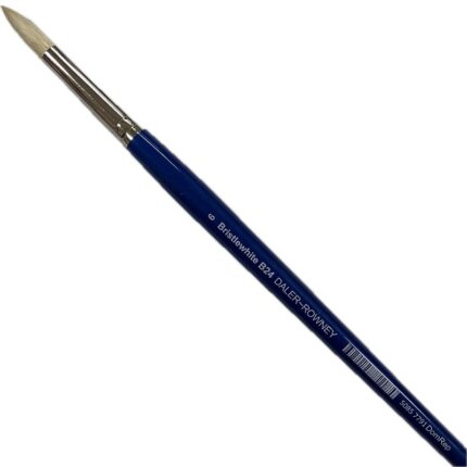 DALER ROWNEY BRISTLEWHITE BRUSH [LH] ROUND B24 No.6