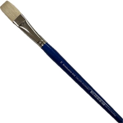 DALER ROWNEY BRISTLEWHITE BRUSH [LH] LONG FLAT B48 No.10