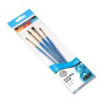 DALER ROWNEY SIMPLY NATURAL HAIR BRUSH SET [SH] 4PCS