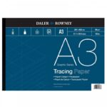DALER ROWNEY GRAPHIC SERIES TRACING PAPER [PAD] A3 90G 50SH