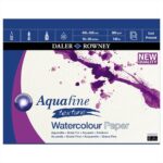 DALER ROWNEY AQUAFINE WATERCOLOUR PAPER [PAD] 16X20IN 300G 12SH [TEXTURE]