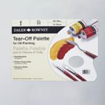 DALER ROWNEY TEAR-OFF PALETTE 10X14IN/25.4X35.5CM 50SH [FOR OIL]