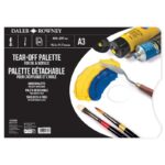 DALER ROWNEY TEAR-OFF PALETTE A3 40SH [FOR OIL+ACRYLIC]