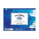 DALER ROWNEY LANGTON WATERCOLOUR PAPER [BLOCK] 7X10IN 300G 12SH [ROUGH]