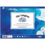DALER ROWNEY LANGTON WATERCOLOUR PAPER [BLOCK] 10X14IN 300G 12SH [ROUGH]