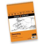 DALER ROWNEY ARTECO SKETCHING PAPER SPIRAL [PAD] A4 95G 30SH