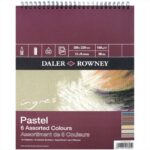 INGRES PASTEL SPIRAL COLOURS 160G 12X9IN 24SH