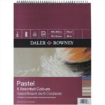 DALER ROWNEY INGRES PASTEL MID TONE PAPER SPIRAL [PAD] 12X16IN 160G 24SH