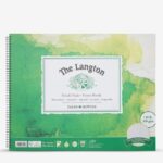DALER ROWNEY LANGTON WATERCOLOUR PAPER SPIRAL [PAD] 16X20IN 300G 12SH [CP NOT]