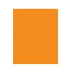 DALER ROWNEY MURANO PAPER 50X65CM 160G MANDARIN