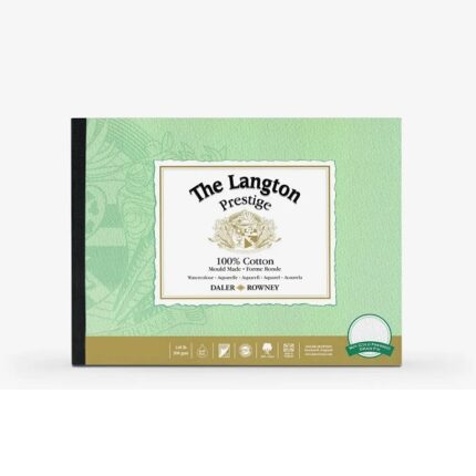 DALER ROWNEY LANGTON PRESTIGE WATERCOLOUR PAPER [PAD] 14X20IN 300G 12SH [CP NOT]