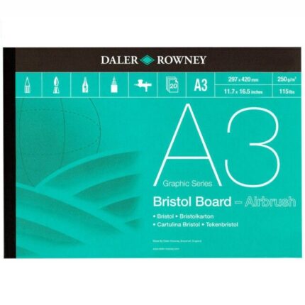 GRAPHIC SERIES BRISTOL BOARD PAD 250G A3 20SH