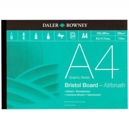 GRAPHIC SERIES BRISTOL BOARD PAD 250G A4 20SH