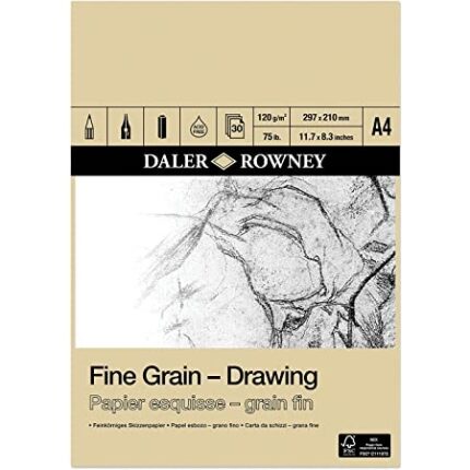FINE GRAIN-DRAWING PAD 120G A4 30SH