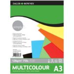 DALER ROWNEY SIMPLY MULTICOLOUR PAPER [PAD] A3 120G 21SH