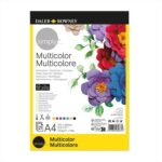 DALER ROWNEY SIMPLY MULTICOLOUR PAPER [PAD] A4 120G 21SH