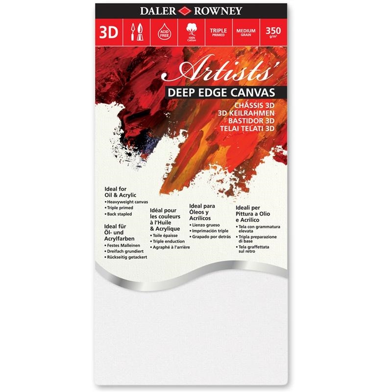 512181012.jpg DALER ROWNEY PREMIUM STRETCHED CANVAS 3D 100X120CM - Image 1
