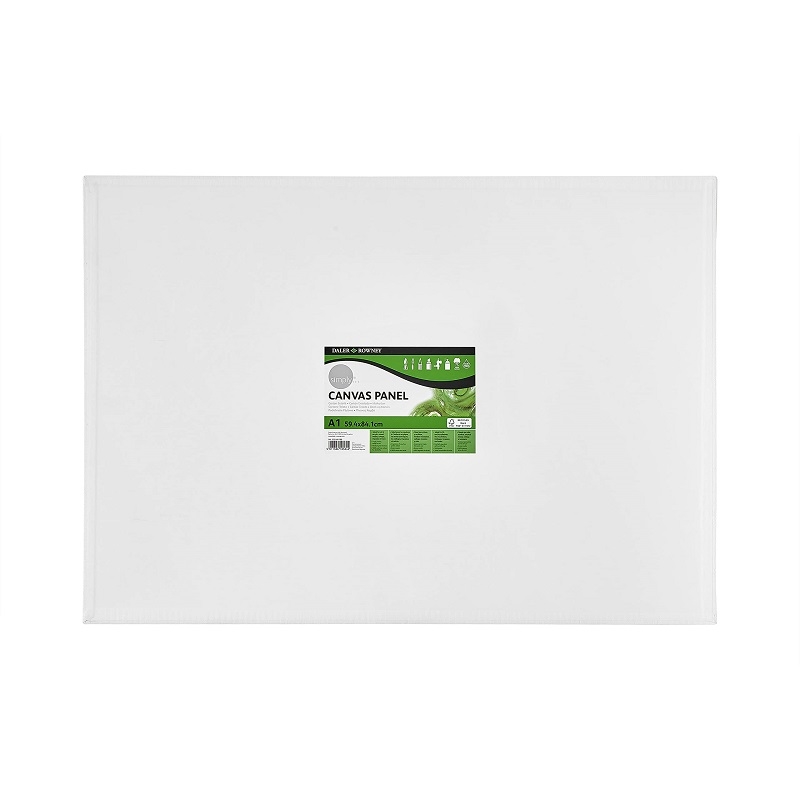 525040100.jpg DALER ROWNEY SIMPLY CANVAS PANEL A1 59.4X84.1CM - Image 1