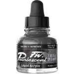 DALER ROWNEY FW PEARLESCENT ACRYLIC INK 29.5ML BLACK