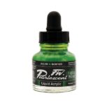 DALER ROWNEY FW PEARLESCENT ACRYLIC INK 29.5ML MACAW GREEN