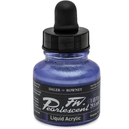 DALER ROWNEY FW PEARLESCENT ACRYLIC INK 29.5ML DUTCH BLUE