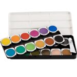 LUKAS TERZIA GOUACHE PAINT PAN SET 24COLOURS