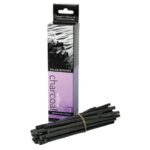 DALER ROWNEY WILLOW CHARCOAL 15 MEDIUM STICKS 5-6MM [PURPLE BOX]