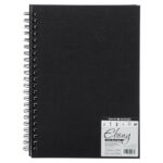 DALER ROWNEY EBONY SKETCHBOOK [SPIRAL] A4 160G 50SH PORTRAIT