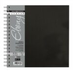 DALER ROWNEY EBONY SKETCHBOOK [SPIRAL] 20X20CM 160G 54SH