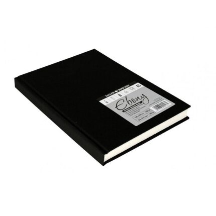 DALER ROWNEY EBONY SKETCHBOOK [HARDBOUND] A5 160G 54SH PORTRAIT