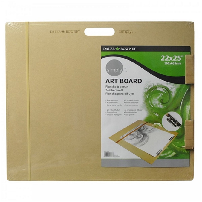 845900700.jpg DALER ROWNEY SIMPLY WOODEN ART BOARD 22X25IN / 56X63.5CM - Image 1