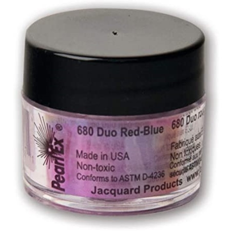 ARCO18030680.jpg JACQUARD PEARL EX POWDER PIGMENT 3G DUO RED/BLUE - Image 1