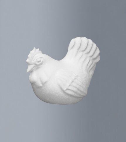 STYROFOAM HEN 14X9X8.5CM
