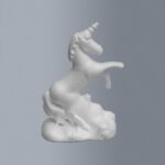 STYROFOAM UNICORN 12X18X7CM