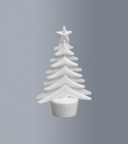 STYROFOAM XMAS TREE SMALL 9X15X4.5CM